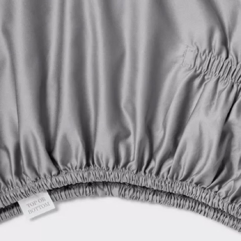 Target Gray Sheet Set Luxurious Bedding - Picture 3 of 4